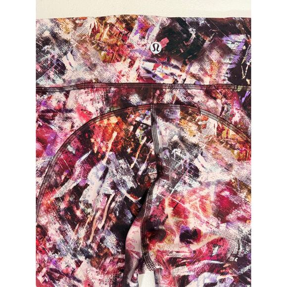 Lululemon Wunder Train Set Bra 10 Leggings 6 Multi Color Yoga Gym Activewear - Picture 8 of 14